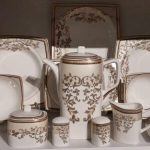 طقم سفره ايفوري كنار ارابيسك